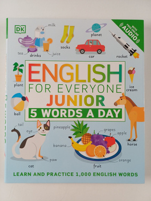 DK : English for Everyone Junior: 5 Words a Day - Learn a...