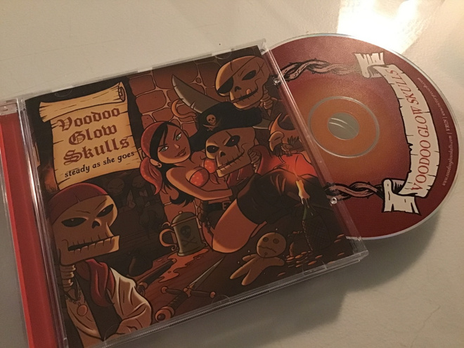 Voodoo glow skulls . Steady as she goea CD
