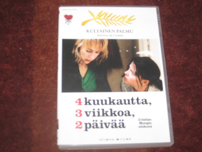 4 KUUKAUTTA, 3 VIIKKOA, 2 PÄIVÄÄ - DVD