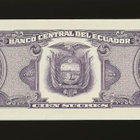 Ecuador 100 Sucres 2.4.1990, P123(3), UNC - pikkukuva 2