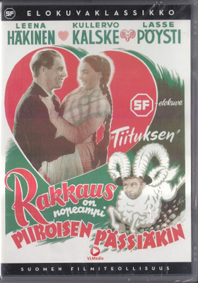 Rakkaus on nopeampi Piirosen pässiäkin (DVD)