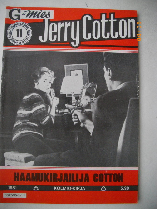 Jerry Cotton 11/1981: Haamukirjailija Cotton (21.5)