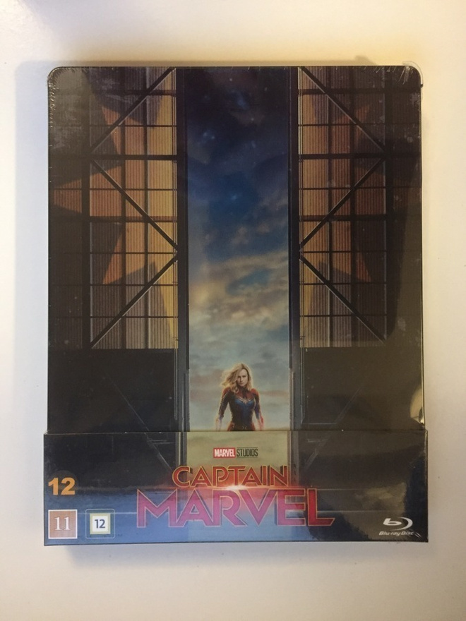 Captain Marvel - Steelbook (Blu-ray) Brie Larson (2019) UUSI