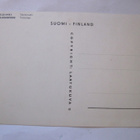 VANHA Postikortin Alkup.Mallikappale Helsinki 1950-luku - pikkukuva 2