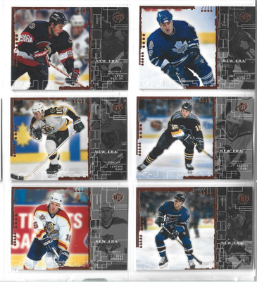 5 X UD3 NEW ERA 1998 - jääkiekkokorttia