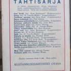 Reinhold Winter: Korkeata peliä, Otava 1923. 208 s. - pikkukuva 2