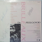 DR. FEELGOOD - BRILLEAUX - SWE 1986 EX+/M- LP + 3xNIMMARIT - pikkukuva 2