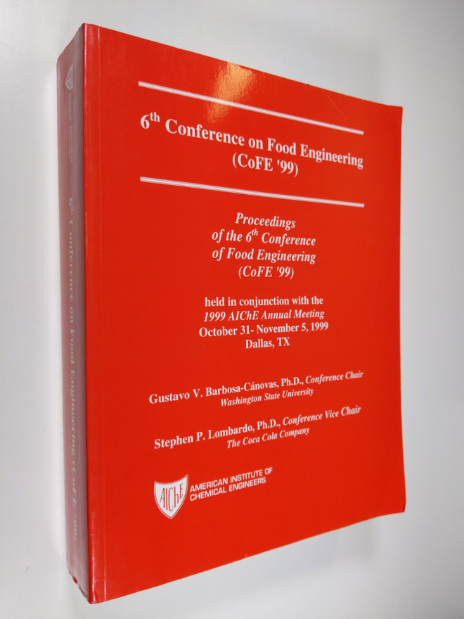 Gustavo V. Barbosa-Canovas ym. : Proceedings of the 6th C...