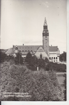 Helsinki kansallismuseo kortti. käyttämättömänä.