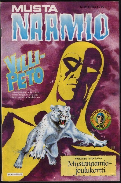 Mustanaamio 25/1986 Kostaja mereltä, osa 1/2