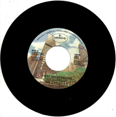 STYLISTICS: First Impressions / Your Love Is Too Good 7"kk