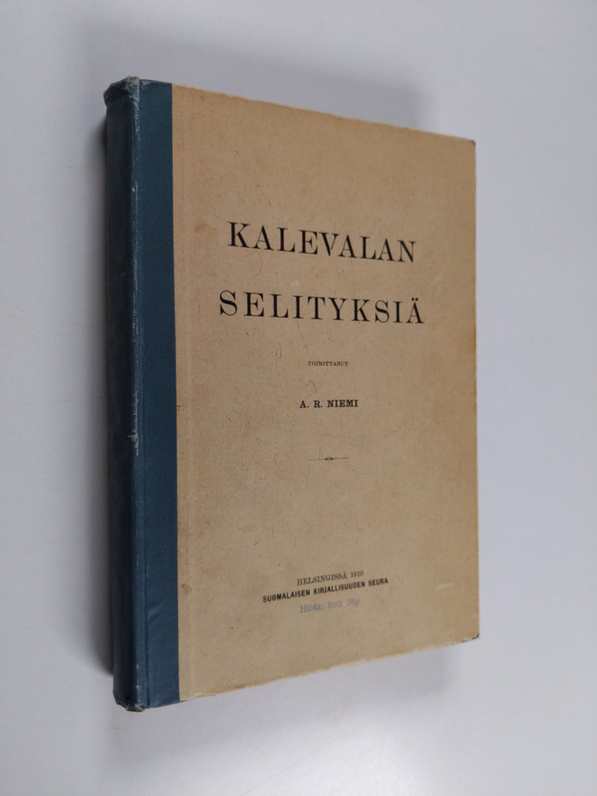Aukusti Robert Niemi : Kalevalan selityksiä