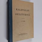 Aukusti Robert Niemi : Kalevalan selityksiä - pikkukuva 1