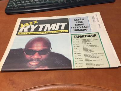 JAZZ RYTMIT LEHTI 3/1996 HYVÄ
