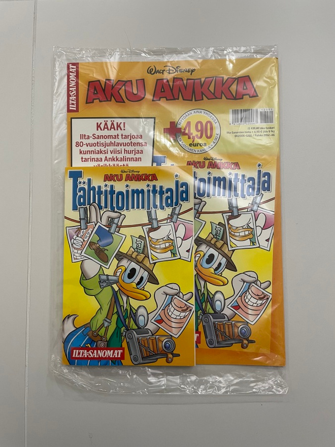 Aku Ankka Tähtitoimittaja
