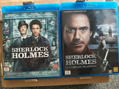 Sherlock Holmes 1 & 2 bluray