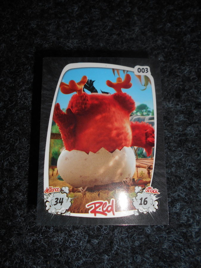 Angry Birds keräilykortit, 26kpl  (#2989)