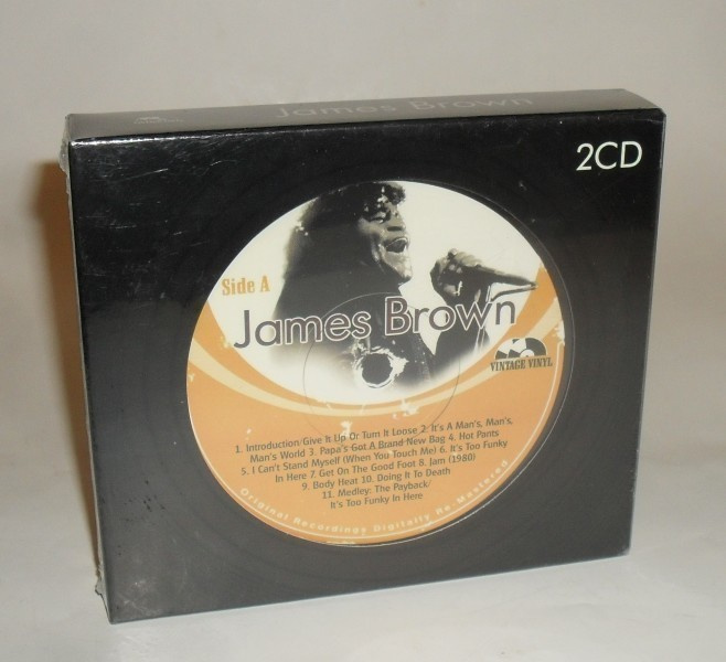 JAMES BROWN - FEEL THE GROOVE 2-CD BOX (UUSI)