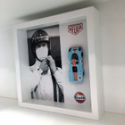 24h Le Mans - Steve McQueen - Porsche - 3D Framed Display - pikkukuva 2
