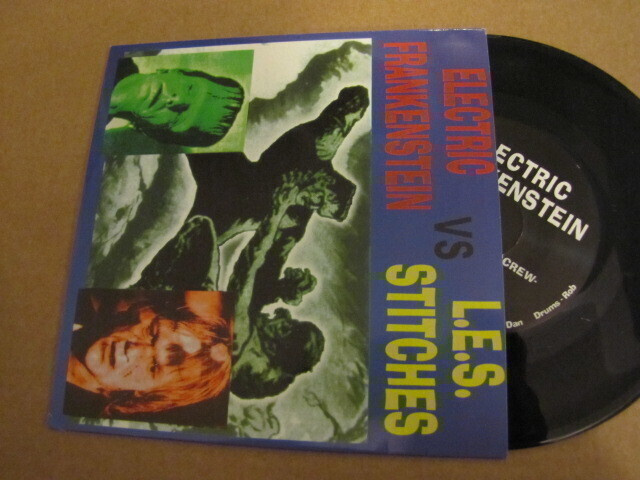 Electric Frankenstein vs les stitches 7 45 US 1998