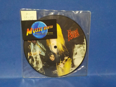 HANOI ROCKS - MALIBU BEACH / REBEL ON THE RUN M- UK -83 7"
