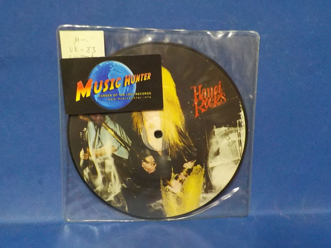HANOI ROCKS - MALIBU BEACH / REBEL ON THE RUN M- UK -83 7"