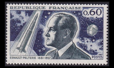 Ranska 1583 ** Robert Esnault-Pelterie (1967)