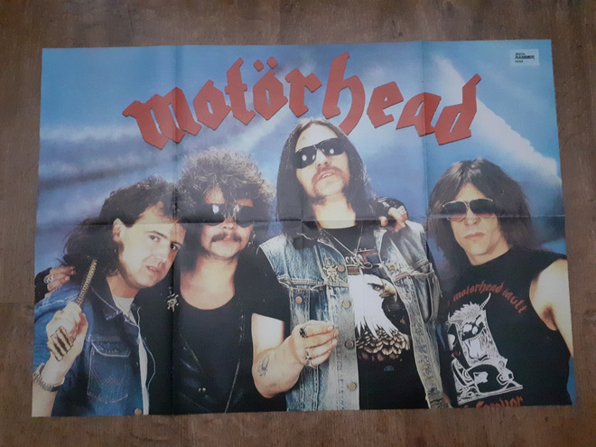 Motörhead /Anthrax juliste  Metal Hammer