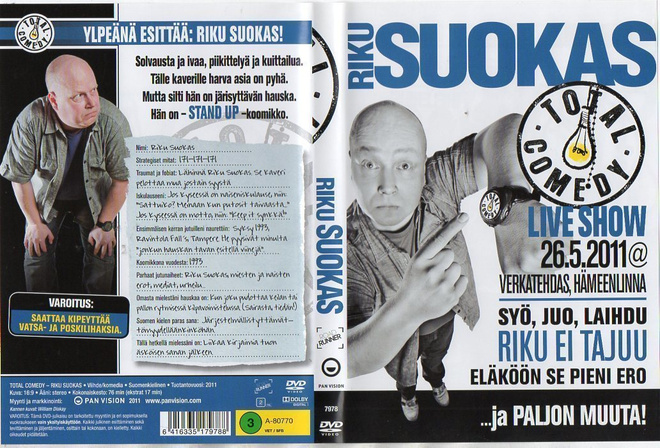 total comedy riku suokas	(43 387)	k	-FI-	DVD				2011	stand-u