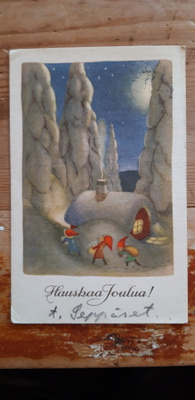 Gunnar Forsström vanha kortti, kuvataide kortti 246/10