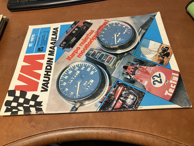 VAUHDIN MAAILMA 11/1975 +juliste HYVÄ