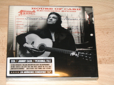 *2CD* JOHNNY CASH Personal File