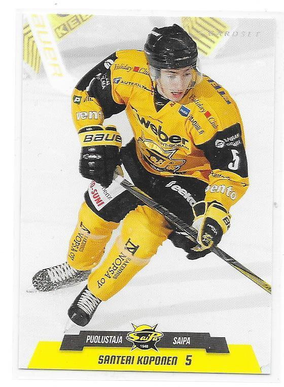 2017-18 CardSet #302 Santeri Koponen Saipa