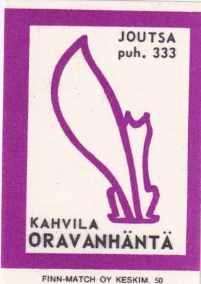 Joutsa, Kahvila Oravanhäntä  .s44
