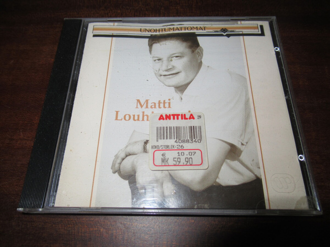 Matti Louhivuori Unohtumattomat cd
