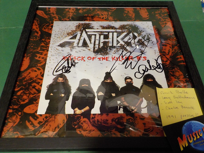 ANTHRAX ATTACK OF THE KILLER B'S EP NELJÄLLÄ NIMMARILLA