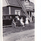 VANHA Valokuva UPEA Auto 1930-l 6 x 9 cm - pikkukuva 1