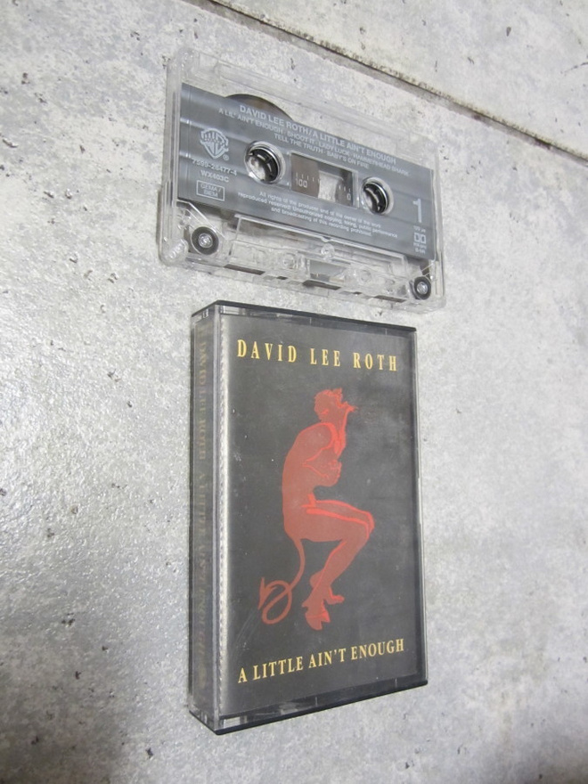 David Lee Roth - A Little Ain't Enough ; C KASETTI