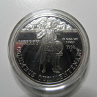 USA 1 hopeadollari v. 1992 Columbus - pikkukuva 2