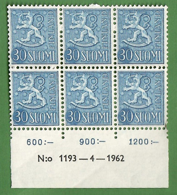 Lape 459 M54 30mk Sininen (loo)