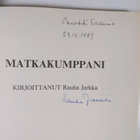 Rauha Jarkka : Matkakumppani (signeerattu) - pikkukuva 3