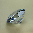 Valtava väritön 586.70 ct CZ puhdas timantin jäljitelmä - pikkukuva 2