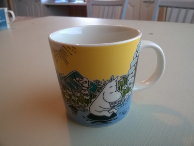 Muumimuki Hetki Rannalla