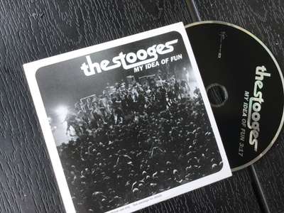 The stooges . My idea of fun iggy pop CDS single
