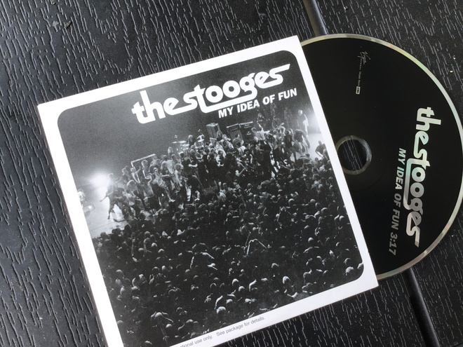The stooges . My idea of fun iggy pop CDS single