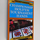 Tom McEvoy ym. : Championship Hold'em Tournament Hands - ... - pikkukuva 1