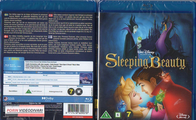 Prinsessa Ruusunen (Disney)	(47 764)	UUSI	-FI-	BLU-RAY				19