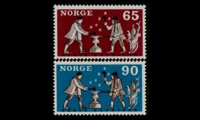 Norja 564-5 ** Norjan käsityöammatit (1968)