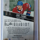 Jake Evans 2025-26 SPx Resonance /150 - pikkukuva 2
