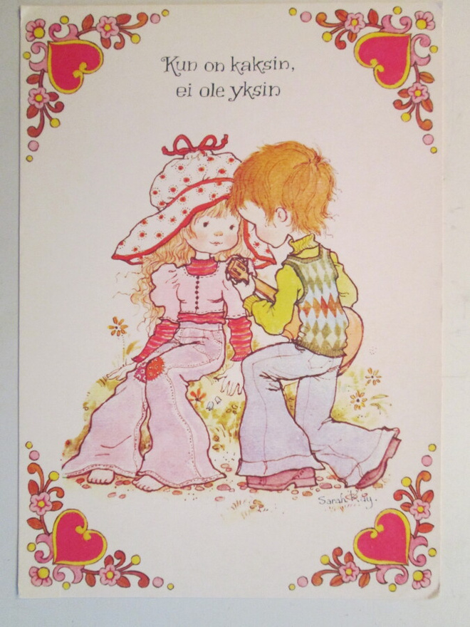 KULKEMATON KUN ON KAKSIN EI OLE YKSIN SARAH KAY
